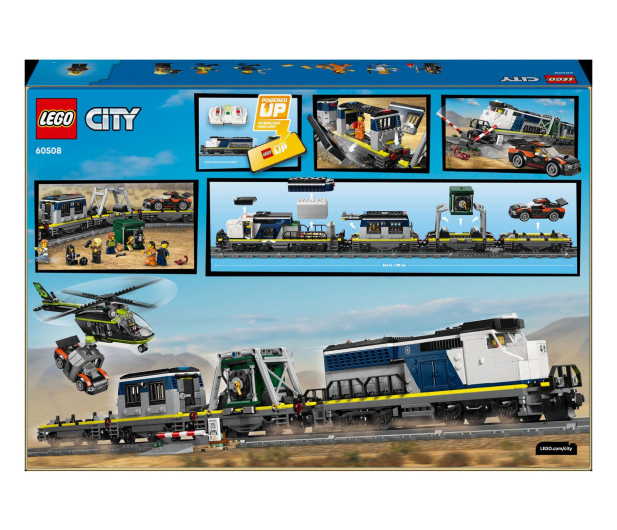 LEGO CITY 60508 Napad na policyjny pociąg - 1489557 - zdjęcie 10